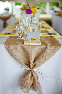 knot end hessian runner