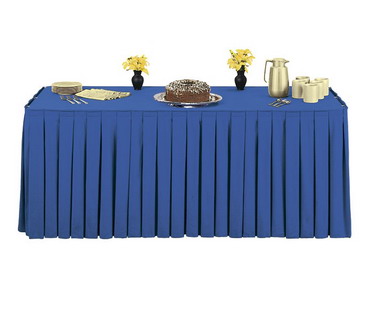 classic banquet table skirt