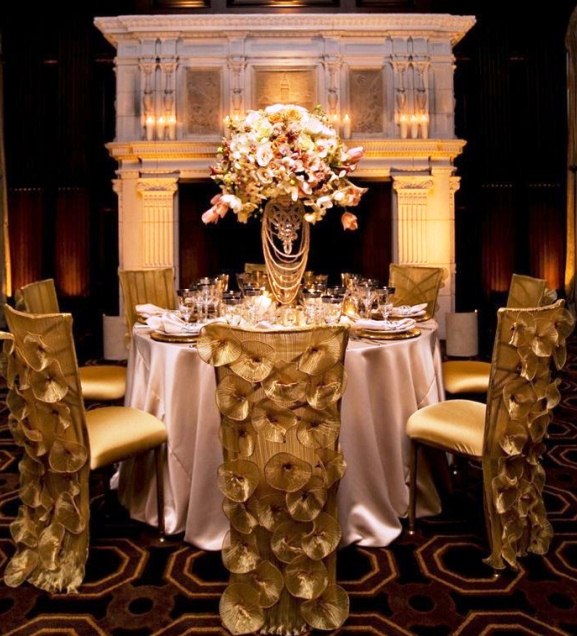 chic back cover-gold