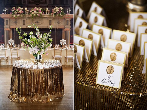 sequin cloth-gold