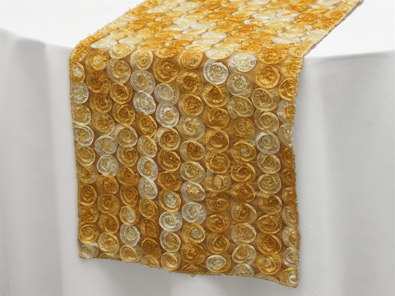 numerous rosette runner-gold