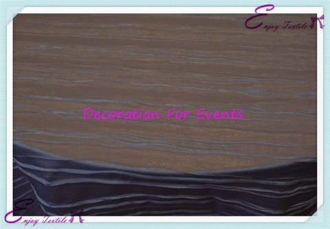 high quality crinkle table cloth