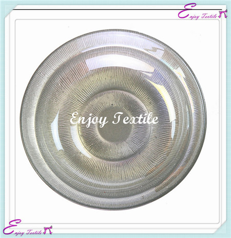 glass charger plate