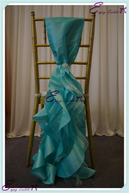 taffeta chair back tie tails
