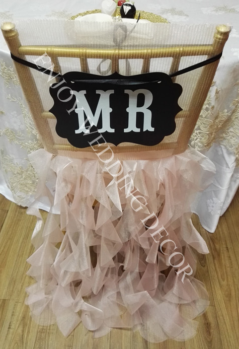 willow organza chair cover