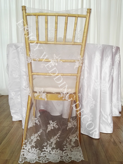 lace chair cover