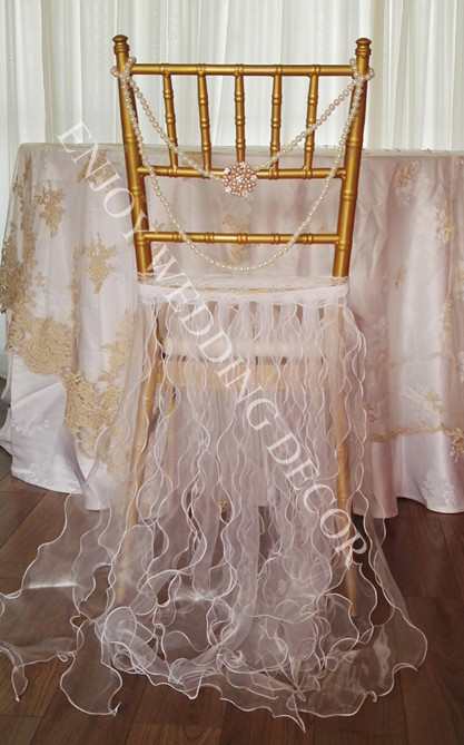 organza willow chair cover
