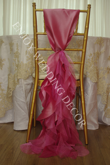 fuschia taffeta willow