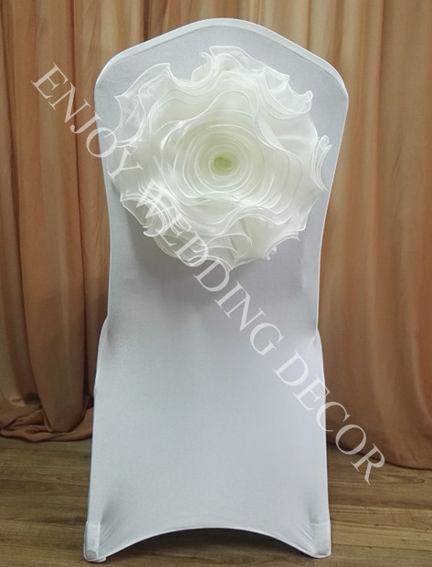handmade organza flower
