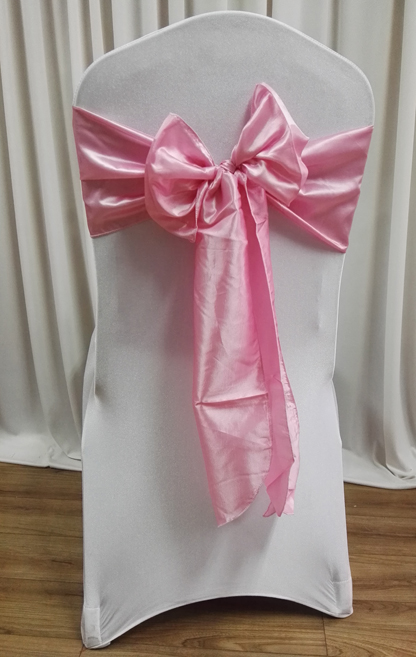 taffeta chair sash