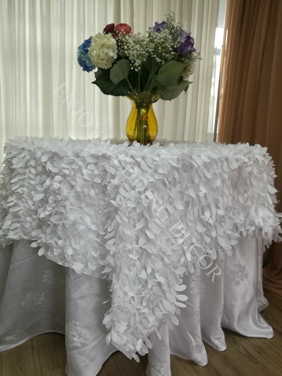taffeta leaf table cloth