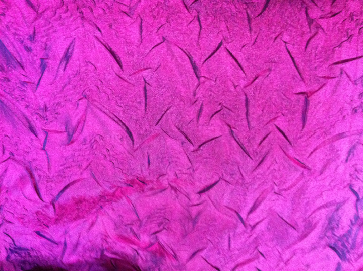 crushed taffeta